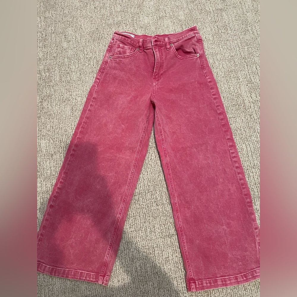 Gap high rise stride ankle jeans EUC!